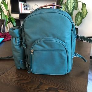 Wine & Cheese Picnic for 4 Insulated Backpack